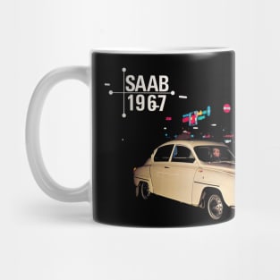 1967 SAAB 96 - brochure Mug